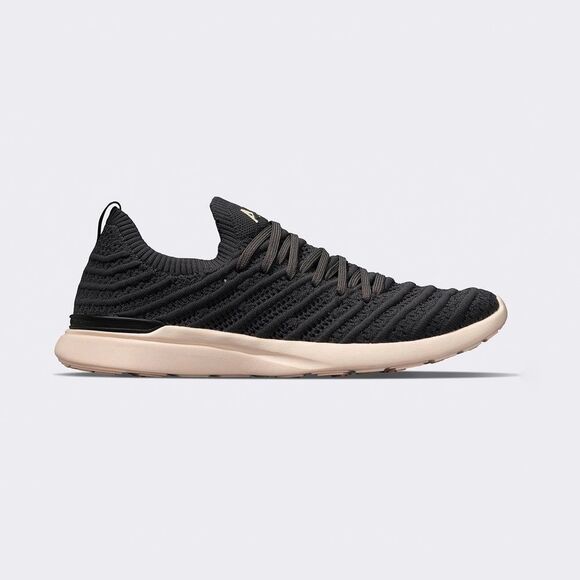 Free People x APL Techloom Wave Trainers Sneakers Anthracite / Vanilla Cream - Picture 2 of 7